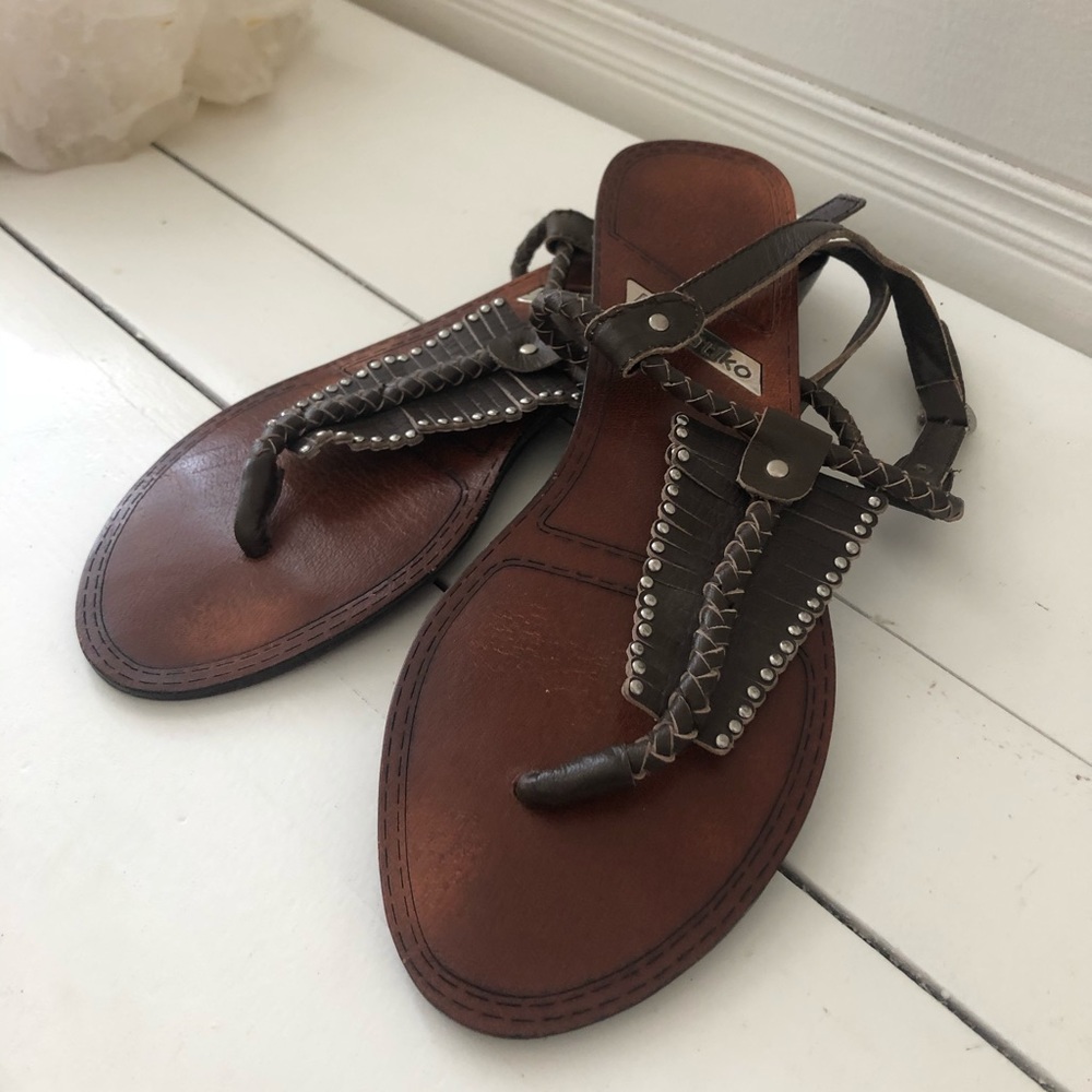 Anthropologie Matiko Leather Sandals - Size 37